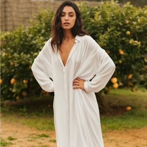 Original white kundalini gown by Myrna Penaloza. Like new, worn for photo shoot